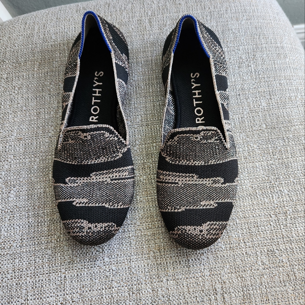 Rothys Golden Shimmer Loafers - Picture 6 of 6